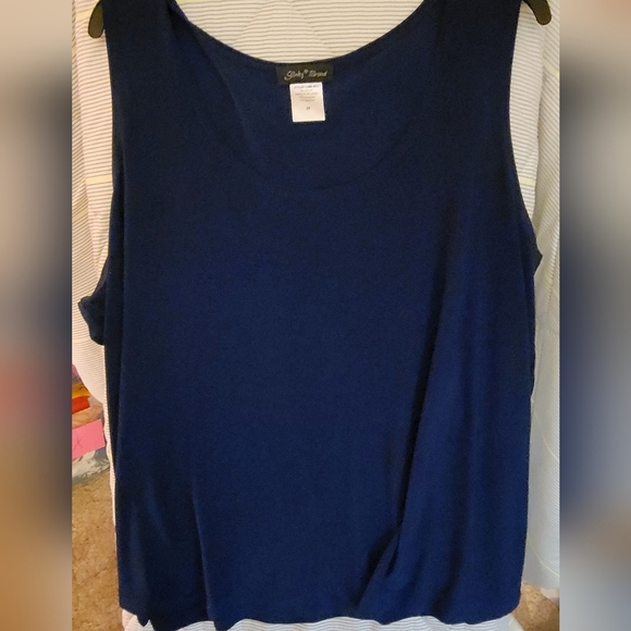 Slinky Tank Top Shell 2X - Picture 1 of 2
